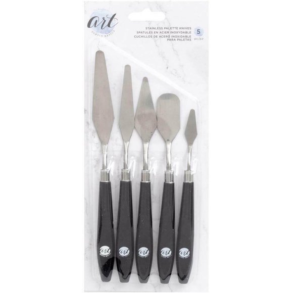 Art Supply Palette Knives Stainless Basics Supplies Painting Tools Utensils Oil - Picture 1 of 3